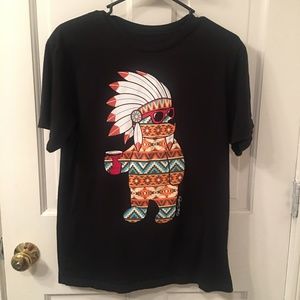Riot Society Tee Red Solo Cup Bear Tee Size M